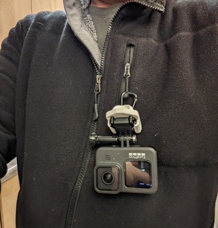 gopro mount - clip camera sleeve multi-purpose 3d print model - Mito3D