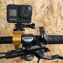 gopro mountain bike support - gadget accessory 3d print model - Mito3D