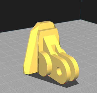 gopro nvg dovetail adapter 3d print model - Mito3D