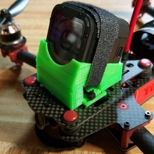 gopro session fixed mount game vehicles 3d print model - Mito3D