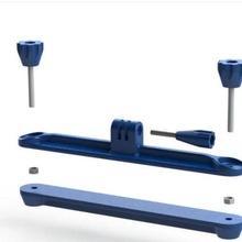 Go Pro planche roulette longboard monter gadget patin soutien caméra 3d print model - Mito3D