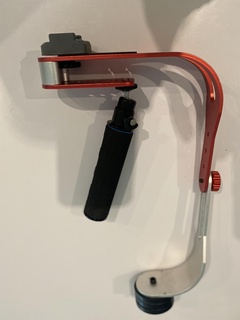 gopro stabilizer adapter tripod support clip camera 3d print model - Mito3D