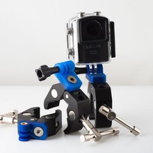 gopro style adapter gadget camera mount clamp 3d print model - Mito3D