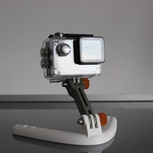 gopro tutorials stand gadget cam tripod camera action tutorial support thieye webcam desk tool base filming film foto timelaps pics 4k 3d print model - Mito3D