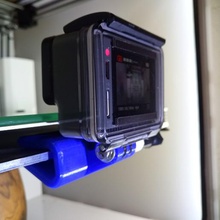 gopro ultimaker clip gadget film camera video attachment 3d print model - Mito3D