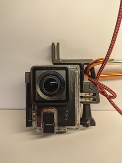 gopro vertical mount frame hero 7 8 9 10 11 action cam apeman videomaking drone 3d print model - Mito3D