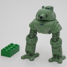 2 gorbo tankoped oyun mecha robot minyatür 3d print model - Mito3D