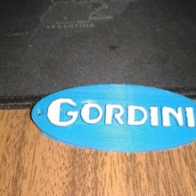 gordini Schlüsselanhänger verschiedene renault-Auto automotive gti sport 3d print model - Mito3D
