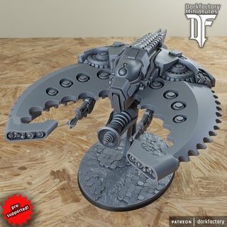 gorebots - death crescent 3d print model - Mito3D