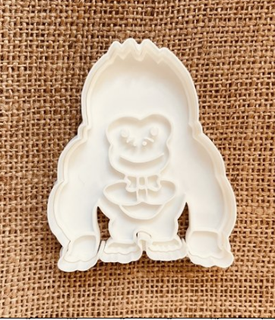 gorilla monkey cookie cutter Various cutting cookies 3d print model - Mito3D
