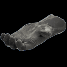 gorila mão 3d print model - Mito3D