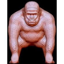 gorille kong jeu la sculpture jouets 3d print model - Mito3D