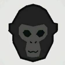 gorilla etichetta scimmia distintivo occhio giochi video Giochi vr virtuale 3d print model - Mito3D