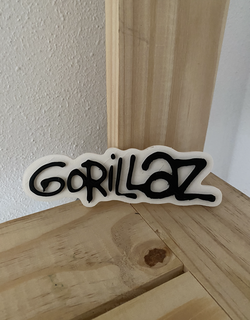 gorillaz logo vari 3d print model - Mito3D