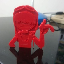 gorillaz fideos Moda música Arte juguete 3d print model - Mito3D