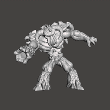 gormiti monstruo figura stl obj Arte monstruos 3d print model - Mito3D