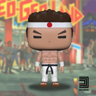 goro daimon - kof king figthers funko pop toyart Game the of fighters toy rpg boardgame snk lowpoly marvel mask home keychain flexy flexi animal vase geek 3d print model - Mito3D