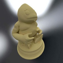 goron statue various zelda 3d print model - Mito3D