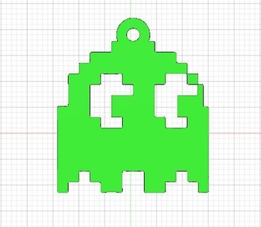 hayalet Pacman Aros Geek 3d print model - Mito3D