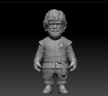 Tyrion Lannister oyuncak şekil Sanat oyun tahtlar 3d print model - Mito3D