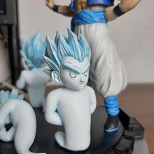 gotenks ghosts - dragon ball z art ecuador remove taiced 3d object printed anycubic anime 3d print model - Mito3D
