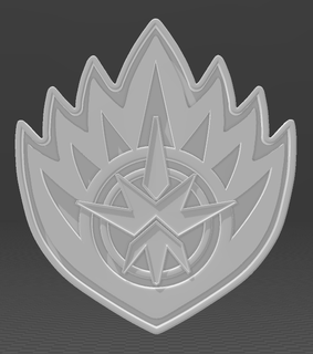 gotg vol3 badge gotg guardian galaxy guardian galaxy cosplay badge badge  3d print model - Mito3D
