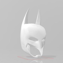 Gotham Ritter Batman inspiriert bündeln Motorhaube Cosplay Rüstung Replik Kostüm Maske dunkel Gerechtigkeit Liga Stulpe 3d print model - Mito3D
