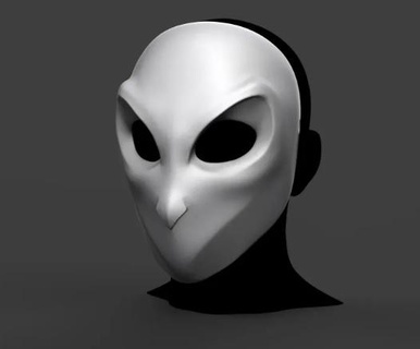 Gotham Ritter Gericht Eulen Maske 3d print model - Mito3D