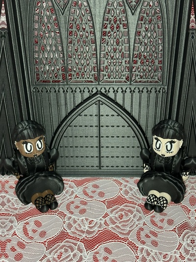 gotik katedral oyuncak bebek oyun got esnek porselen 3mf küçük punk metal alternatif 3d print model - Mito3D