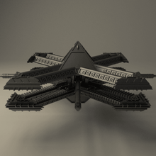 Gotik kaotik spacestation oyun oyuncak aksesuarları warhammer masa üstü blackstone kale ATI savaş filosu 40k 3d print model - Mito3D