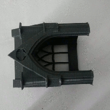 il chiostro gotico kit architettura giocattolo lucidato basso d&d wargame 3d print model - Mito3D