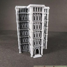 Gotico epico edificio 25 gioco battletech 6mm terreno 40k 8mm 3d print model - Mito3D