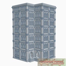 Gotico epico edificio 57 gioco battletech 6mm terreno 40k 8mm 3d print model - Mito3D
