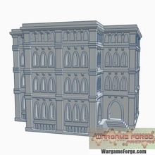 Gotico epico edificio 62 gioco battletech 6mm terreno 40k 8mm 3d print model - Mito3D
