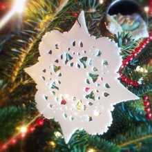 gothic snowflakes home decor ornament 3d print model - Mito3D