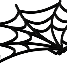 gothique araignée toile charnière art d'araignée 3d print model - Mito3D