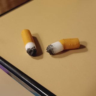 cigarro bundas fumaça fumar tabaco queimar 3d print model - Mito3D