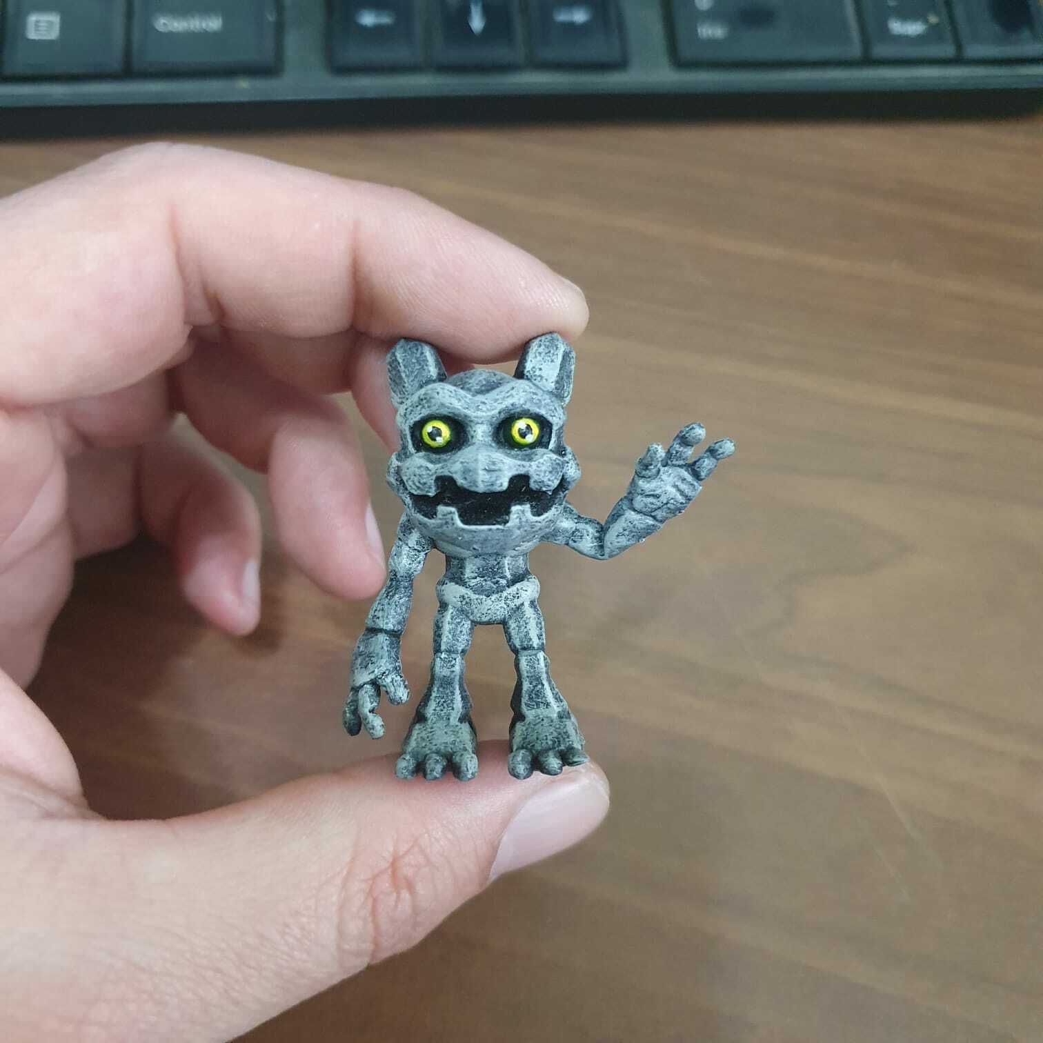 gotsumon digimon art toy 3D print model - Mito3D