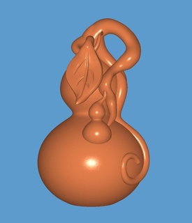 gourd 3d print model - Mito3D