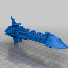 governatore classe mille dollari incrociatore flotta Gotico bfg warhammer 40k bfh passatempo 3d print model - Mito3D