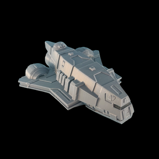 ganso clase crucero estrella guerras chibi Arte mandaloriano rebeldes imperial imperio 3d print model - Mito3D
