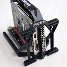 GPU externe soutien exploitation minière ventilation Bitcoin éthérée Température ventilateur cabinet 120mm 3d print model - Mito3D