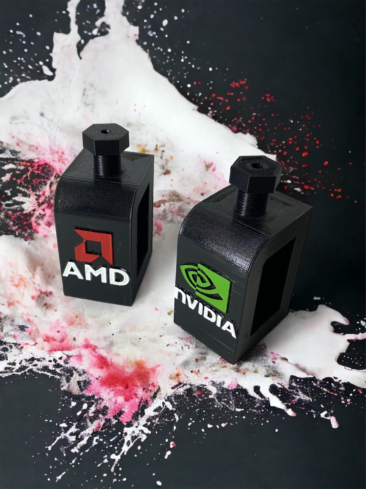 gpu apoyo amd nvidia gráfico tarjeta 3D print model - Mito3D