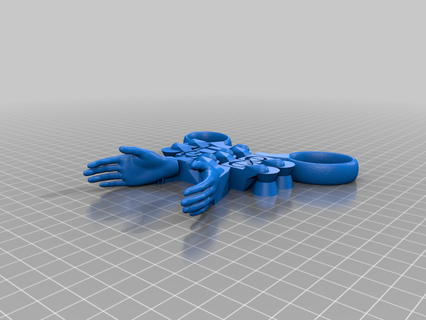 grab toy hands 3d printing 3d print model - Mito3D