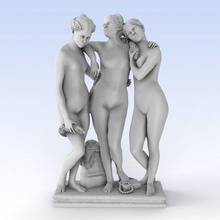 lütuf Louvre Paris 3d print model - Mito3D