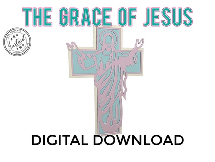 Grazie de Gesù attraversare attraversare attraversare Pasqua Pasqua Gesù 3d print model - Mito3D