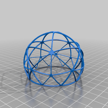 gracile octagon-sphere home decor 3d print model - Mito3D