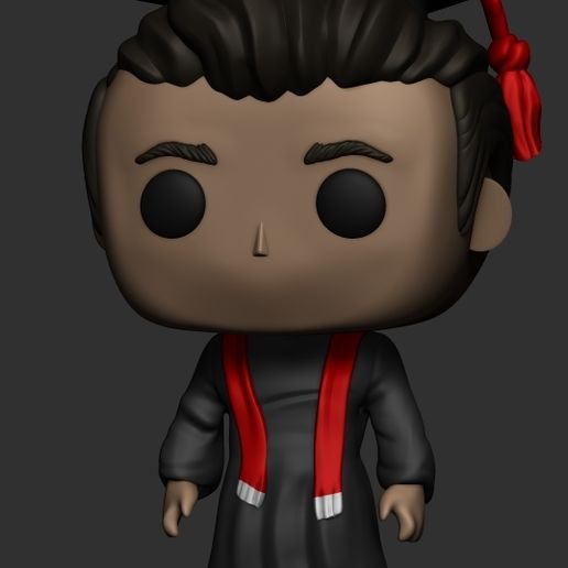 graduado funko Garoto 3D print model - Mito3D