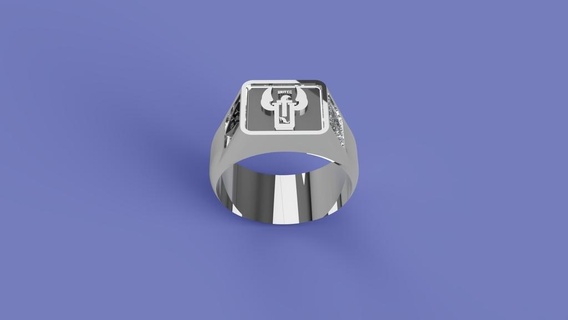 graduación anillo mecánico eng anillos 3d print model - Mito3D