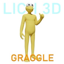 graggle simpson 3d print model - Mito3D